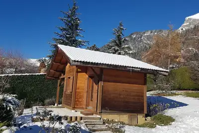 Un Havre De Paix Face Au Mont Blanc