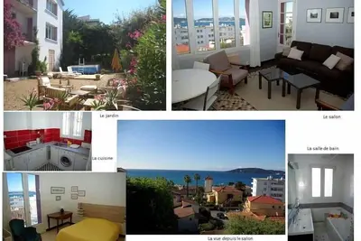 Image de Toulon, Mourillon, app  terrasse vue mer, calme