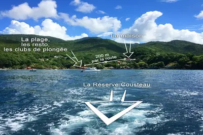 Image de Location Face à la Réserve Cousteau