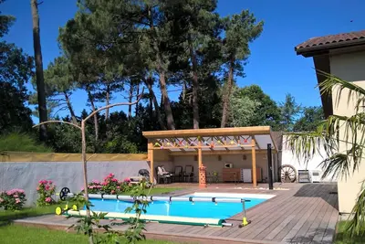 Image de Villa Teny Classée 3* piscine chauffée Bassin d'Arcachon 5 Ch 12 pers.