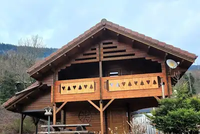 Image de Chalet au calme** 2 étoiles. . . . à 10 km du lac de Gerardmer avec bain nordique