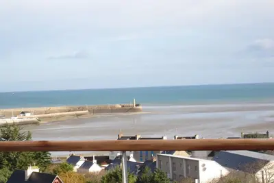 Image de Vue Mer panoramique, Maison chaleureuse pour 8 pers, près plage