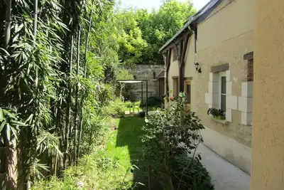 Image de Maison avec cour intérieure, 2 à 4 couchages, à 2 pas du château d'Amboise.