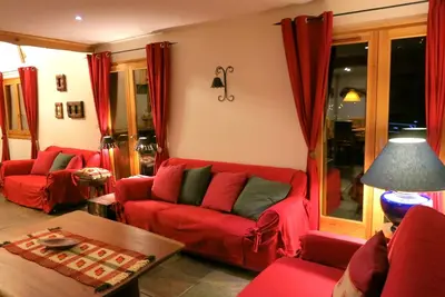 Image de Partie de chalet 10 personnes 6 km de Morzine Avoriaz Spa Sauna Cheminée