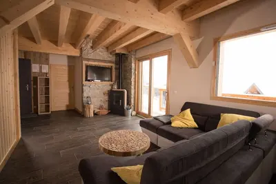 Image de Chalet de standing dans la station de montchavin-les-coches.