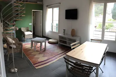 Image de Duplex 40m2, 4 couchages au coeur du village sur l'ile de Porquerolles