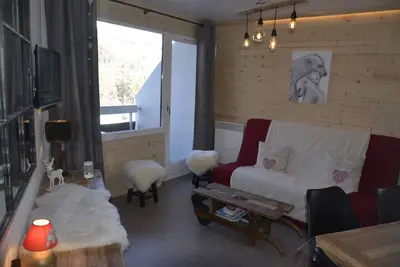 Image de Appartement cocooning, parkings sous\/sol et extérieur privés, 100m des pistes