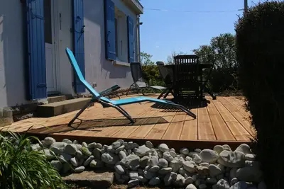 Image de Oléron, la brée les bains, maison 400m plage sur 2000 m2 de terrain clôturé