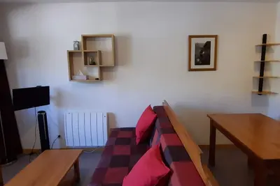 Image de Appartement T2 4 pers 32 m²  Au pied et en face des pistes (expo sud-ouest)