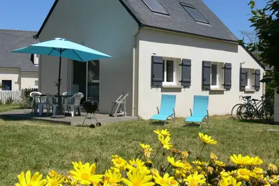 Image de Maison Loctudy Pays Bigouden, 3 chambres, Plage à 600m, Expo Sud. Vélos. Wifi
