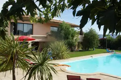 Image de Dans Villa de Charme Sagone Grande Piscine et Spa Cadre Superbe Plages A Pied