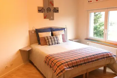 Image de En Alsace avec Annie! Chambre côté jardin