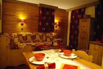 Image de Valmorel Apt 5 personnes 36 m2 pied des pistes centre station