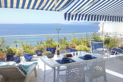 Image de Inoubliable! 2 p Front De Mer, Terrasse 50m2 Parking collectif prive, clim;