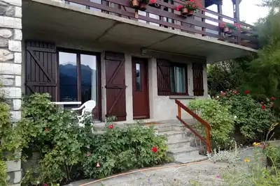 Image de Briançon serre chevalier, Bel appart ensoleillé, indépendant dans villa, 3***Wifii
