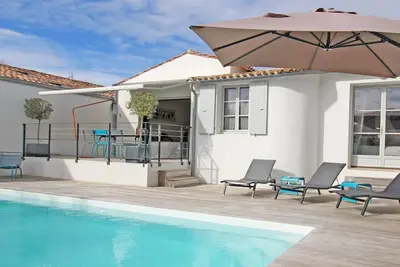 Image de Villa avec piscine privée chauffée**** et parking fermé - La Flotte - Ile de Ré