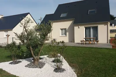 Image de Gîte pavillon neuf à 100 mètres de la mer pour 2 à 8 personnes sur terrain clos