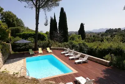 Image de Grande villa, grand jardin à Mougins\/Cannes, Piscine\/sel, Clim, 8 Pers.