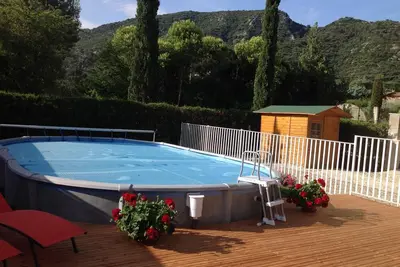 Image de Gîte 4\/6 personnes avec vue sur le Luberon