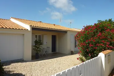 Image de maison de bord de mer à l'ile d'Oleron