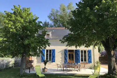 Image de Gîte L'Ile Bellule Au coeur de la nature, près de Chinon et du Tour de France