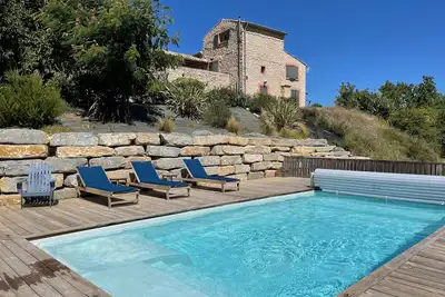 Image de location vacances Cévennes les mages 30960 proche Ardèche mas cévenol rénové