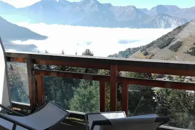Charmant appartement classé 3***  avec magnifique vue depuis le balcon