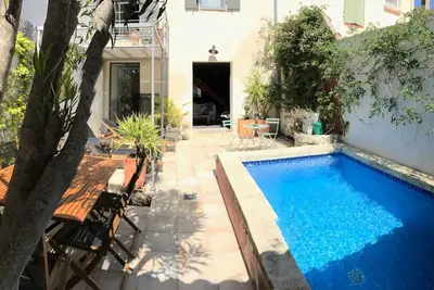 Image de Villa Maison Intramuros Piscine CHAUFFÉE (MAi\/Octobre)-Patio- Remb 100% Annul-