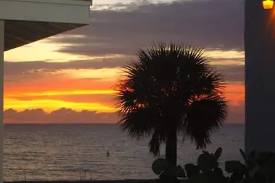 Image de Magnifique vue sur le golfe et le coucher du soleil à Belleair Beach