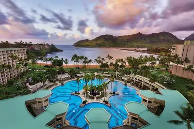 Image de Marriott Kauai Beach Club - Complexe de luxe en bord de mer!