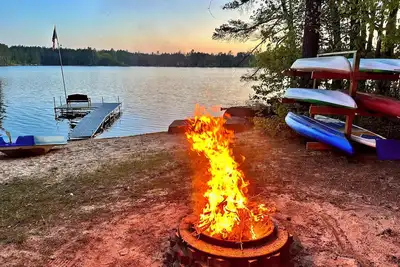 Image de Maison au bord de l'eau près de Munising sur le lac perdu