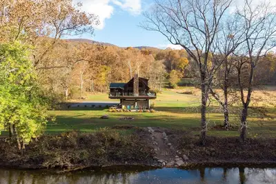 Image de Chalet en Virginie-Occidentale sur la rivière Cacapon