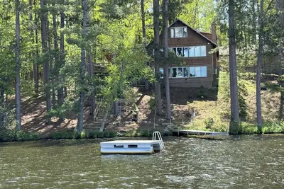 Image de Lake Front Home dans les lacs Land O ', Wis