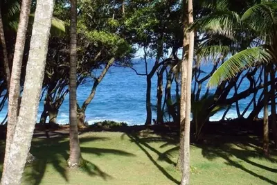 Image de Oceanfront Cottage dans le pittoresque «Old Hawaii», le chalet original Rainbow Dreams
