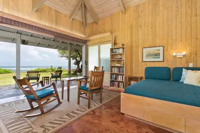 Image de Waipuna - Bienvenue à Waipuna Cottage: domaine isolé en bord de mer avec vue panoramique!