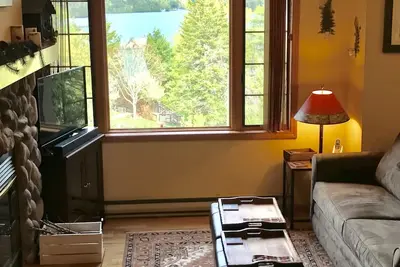 Image de Donner Sur Le Perch: Belles Vues Sur Les Montagnes Et Le Lac Placid Lake