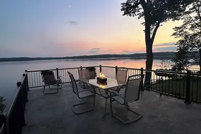Image de Balsam Lake Cabin a avec vue sensationnelle Sunset!