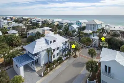 Image de Superbe 5br 5bth Celebration Generation Beach House-en face de la plage Walkover
