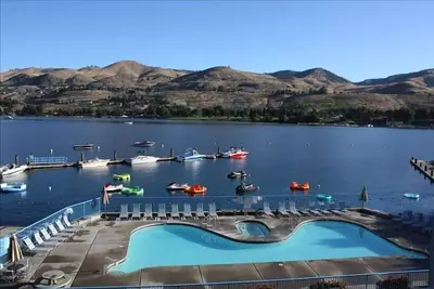 Image de Beautiful Lake Chelan Condo, 2 chambres, 2 salles de bain, 6 couchages.