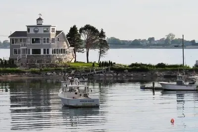 Image de Vues panoramiques sur l'océan de Garrison Cove, Wills Gut et Casco Bay