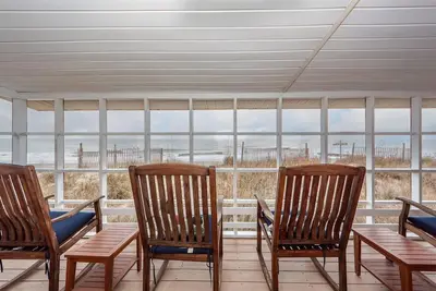 Image de En bord de mer - True Edisto Beach Cottage - Porche sur l'océan