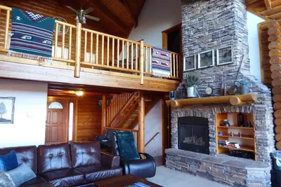 Image de Spacieux chalet de montagne avec une vue magnifique