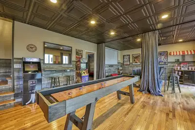 Image de Grand groupe-escapade en famille 3 chambres Conveneint à Pigeon Forge Parkway-Gameroom