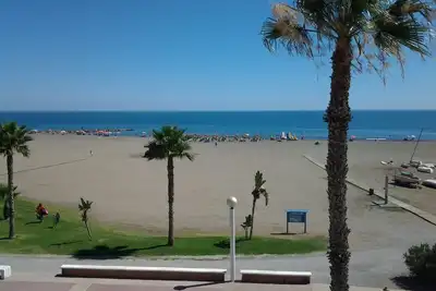 Très bel endroit en bord de mer avec vue sur la mer à Cala del Moral, Malaga