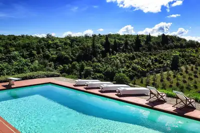 Image de Fabulous 6bd - 6ba Villa Avec Piscine Et Vues Superbes Dans Le Top Chianti!
