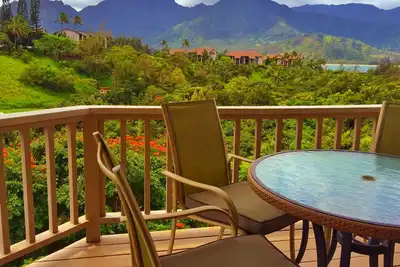 Image de Hanalei Bay Maison de vacances, cascade et vue sur l'océan pied de la plage, Princeville