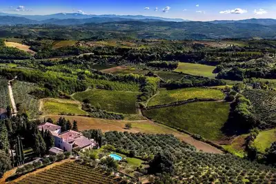 Image de Villa Fabulous 8ba-8bd Avec De Belles Vues Et Piscine CHAUFFÉE Dans Le Chianti PRÈS De Florence