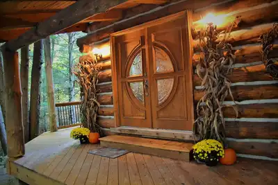 Image de Cabine isolée dans les bois de Pennsylvanie