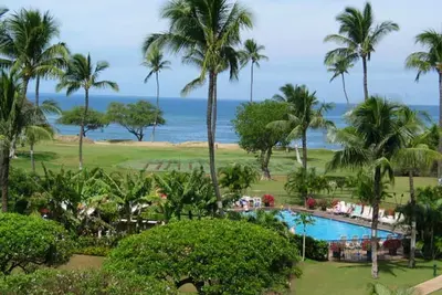 Image de Maui Sunset A310 - 1br, 2ba Condo surclassé Tropical Oceanview - Tarif 129 $ - 169 $