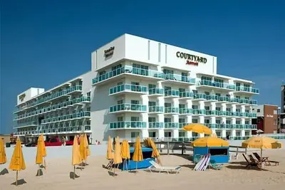 Image de ** Au sommet du Marriott ** Promenade / plage de luxe 1400 pieds carrés + commodités de l'hôtel